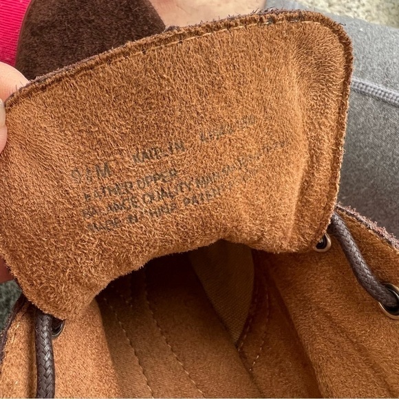 Naturalizer Kailyn Brown Suede Lace Up Oxford Wedge Heel Shoes - Picture 12 of 13